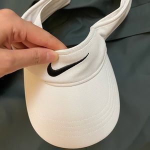 Nike White Visor
